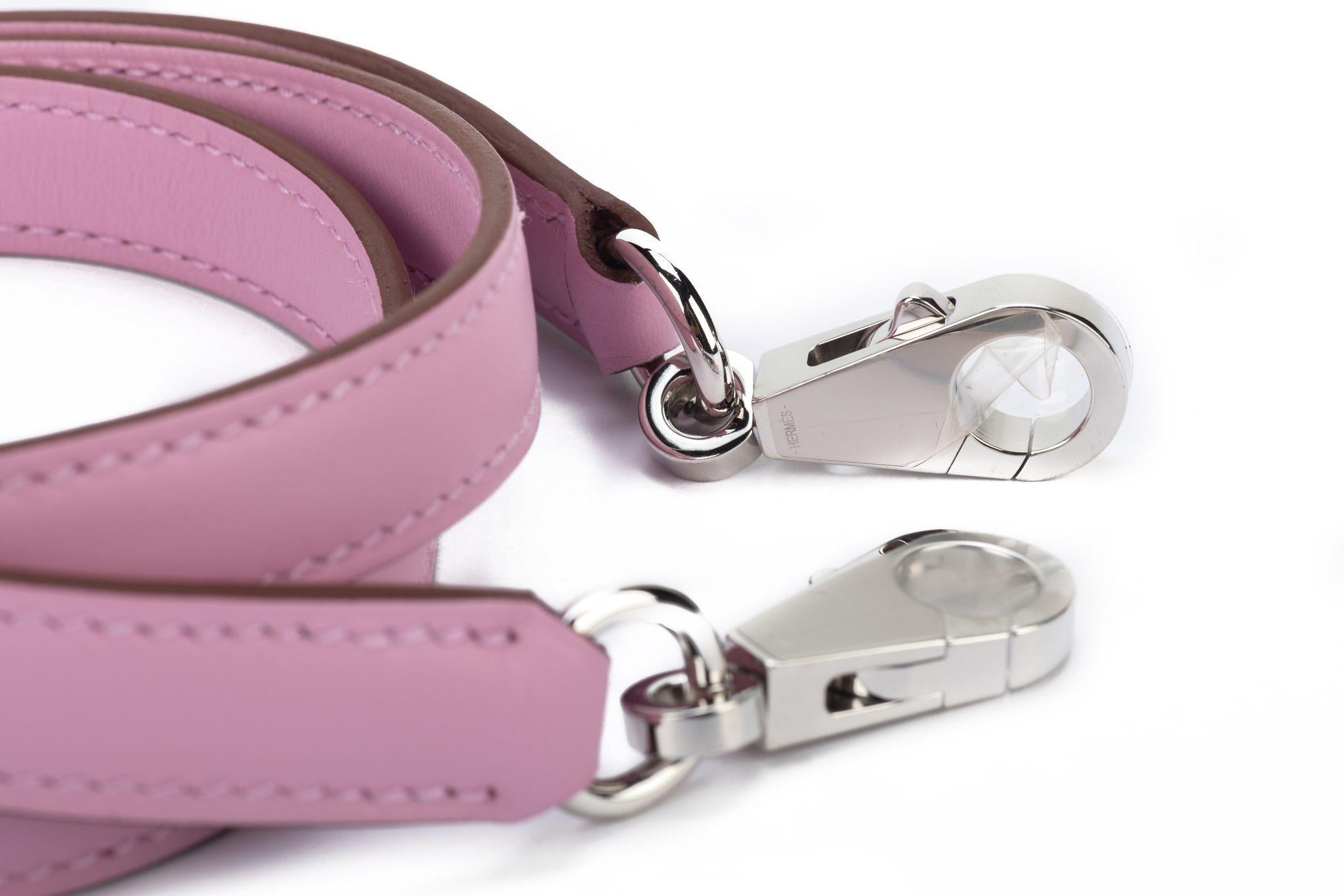 Hermes NIB Kelly 25 Retourne Mauve Swift 10
