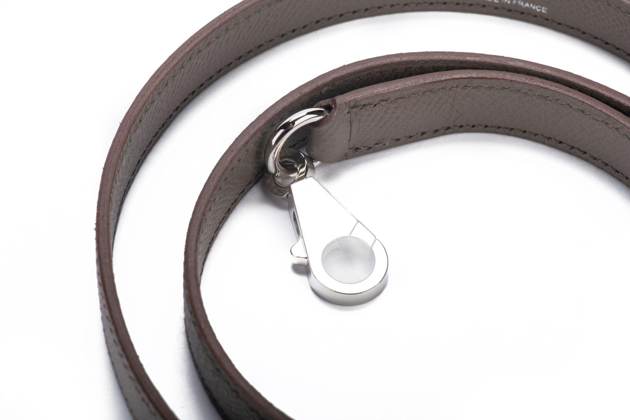 Hermes NIB Kelly 28 Sellier Etain Epsom 11