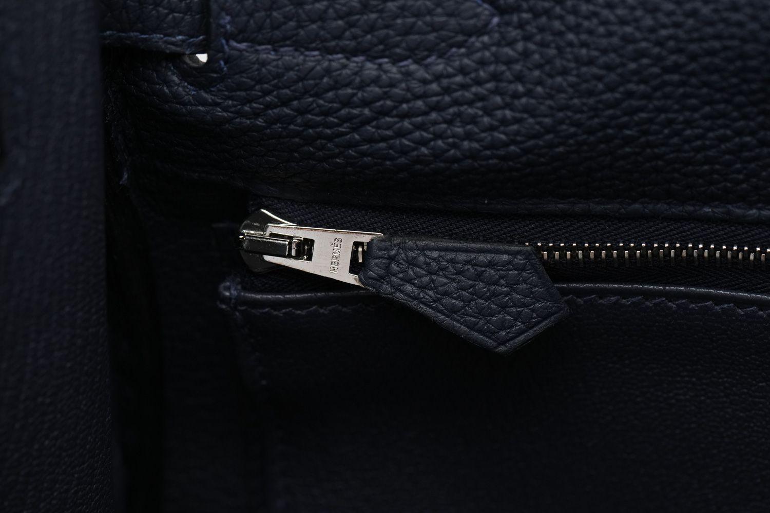 Hermès NIB Kelly 35 Retourne Blu Indaco in vendita 1