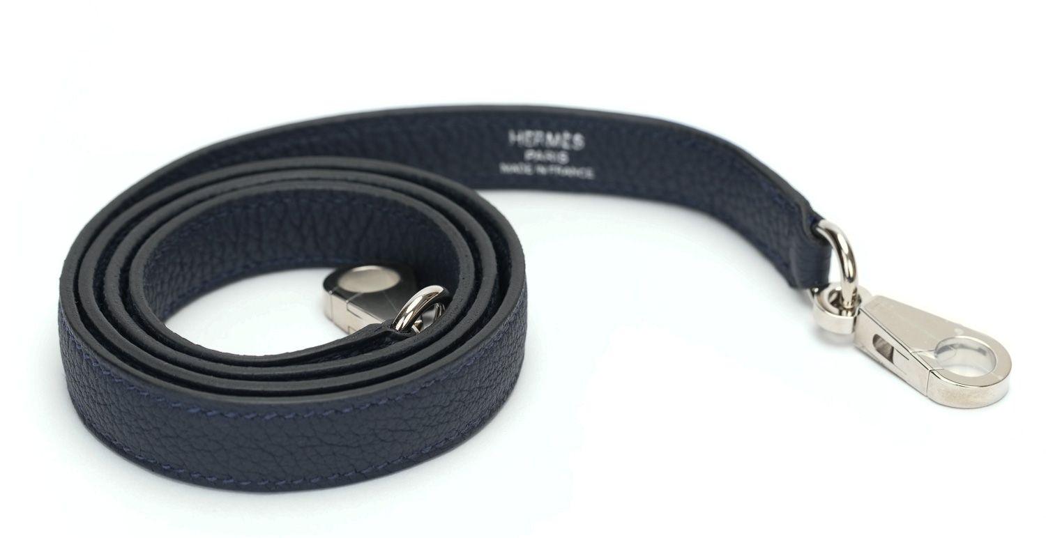 Hermès NIB Kelly 35 Retourne Blu Indaco in vendita 5