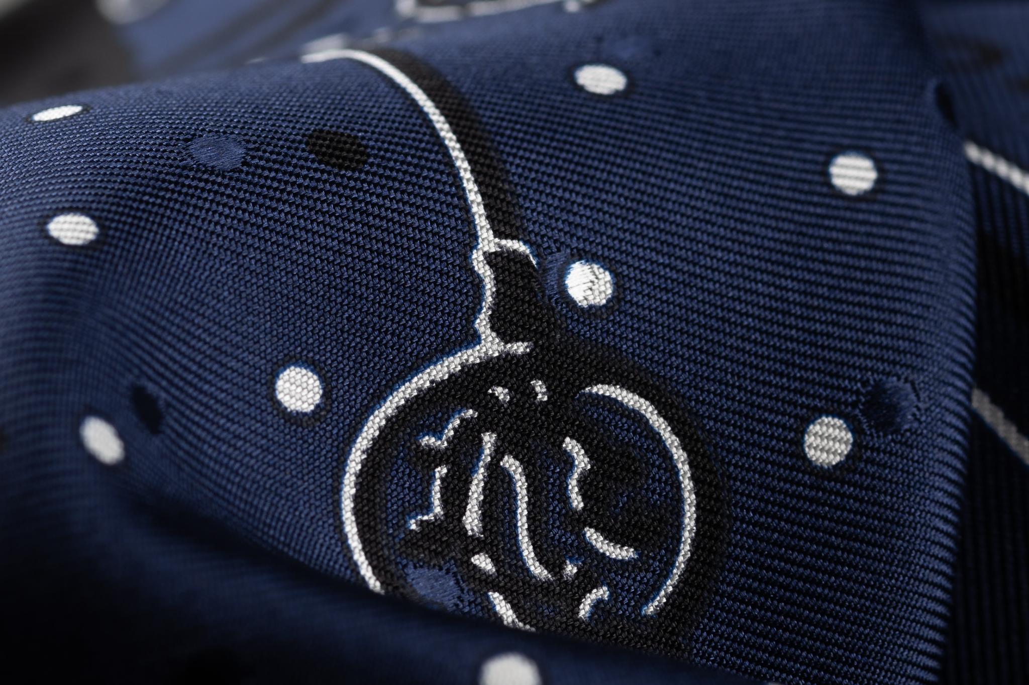 Hermès NIB Les Cles Bandana Seide Blau 3