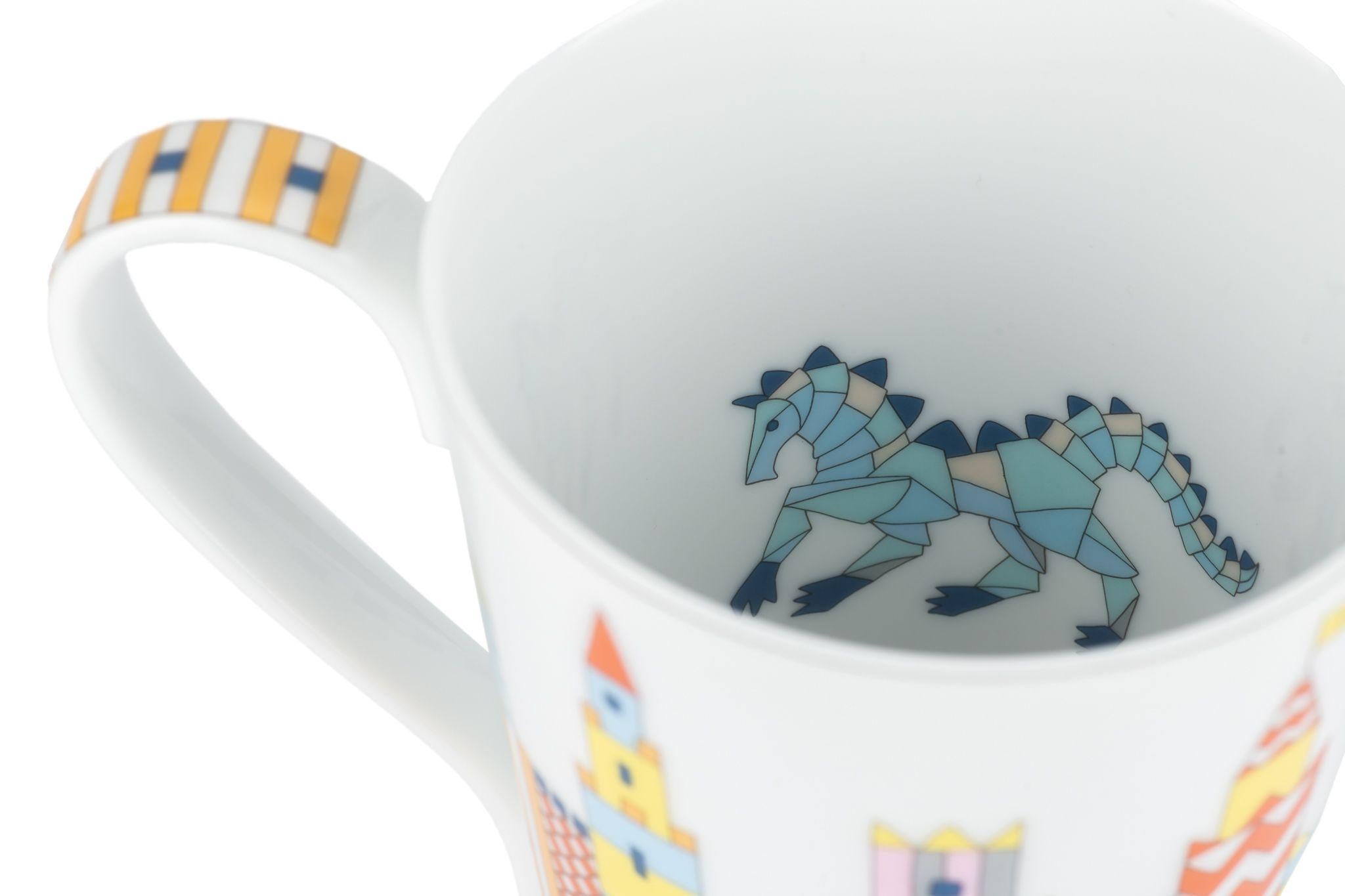 da uomo o donna Tazza Hermès NIB Chateau Épopée in vendita