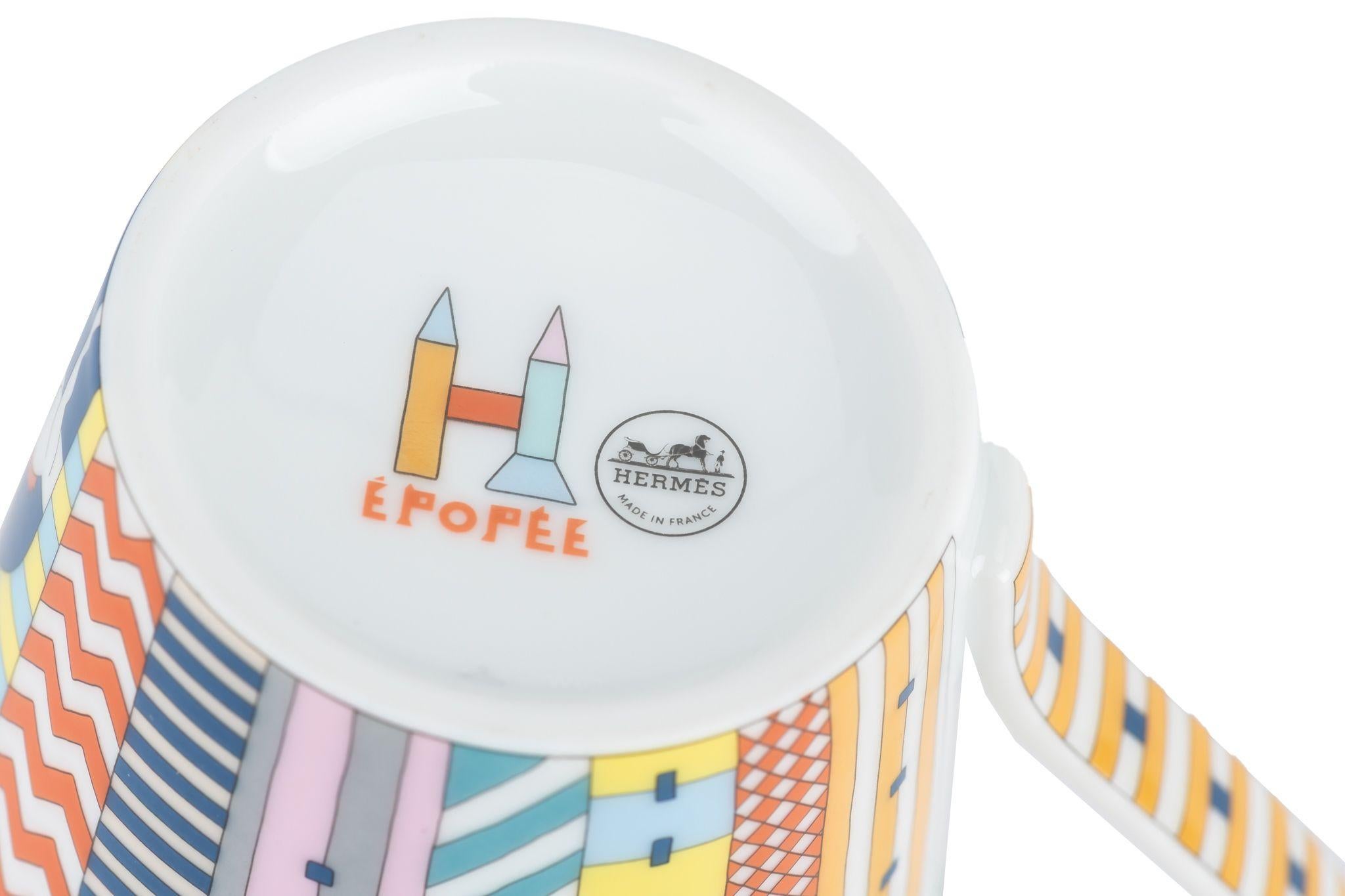 Tazza Hermès NIB Chateau Épopée in vendita 2