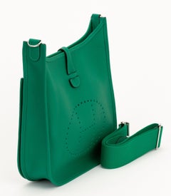 Hermes NIB Vert Vertigo Evelyne PM