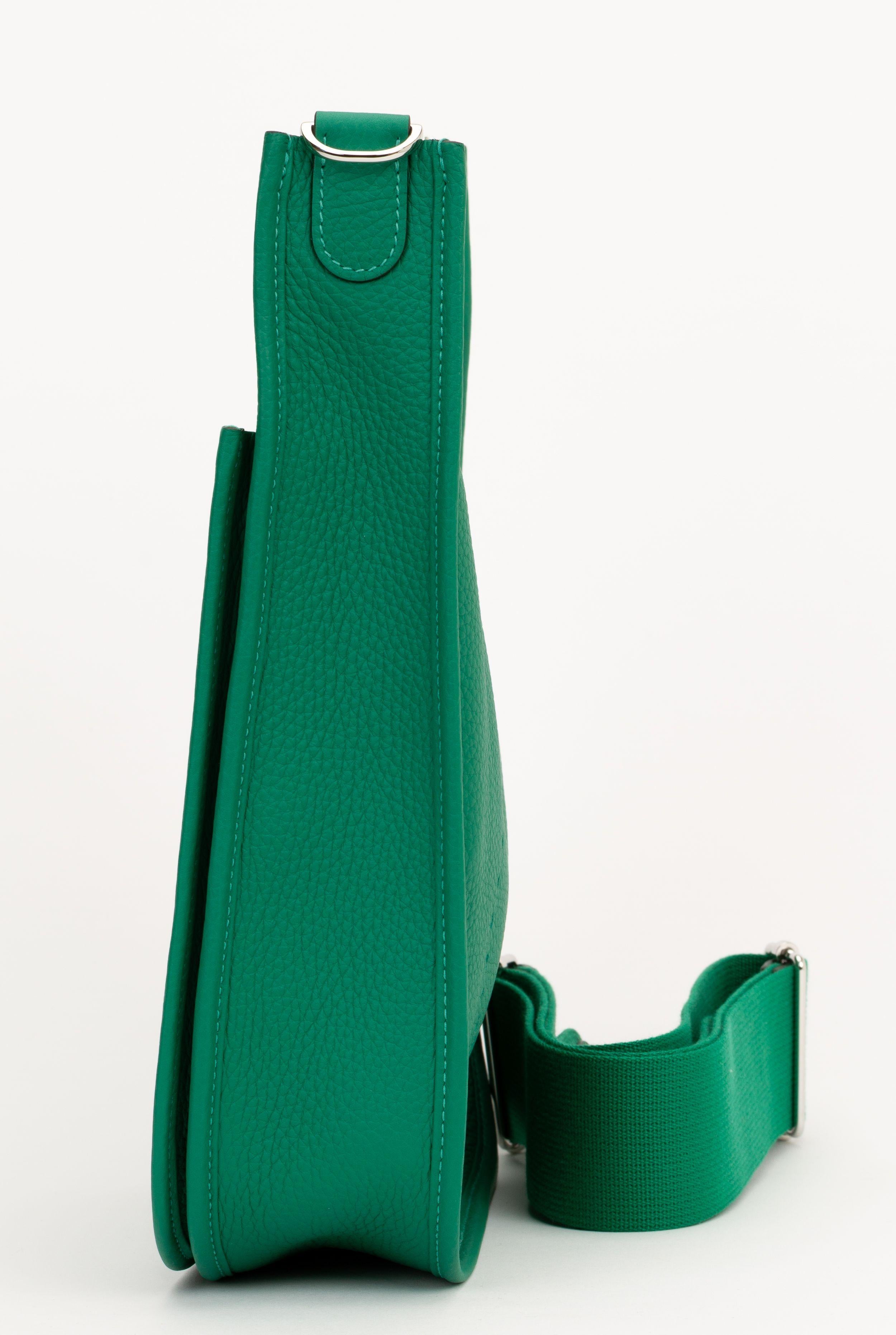 Hermes Nib Vert Vertigo Evelyne Pm - image 3