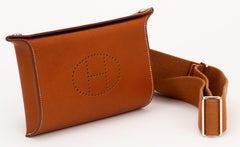 Hermes NIB Videpoches Bag Gold Togo