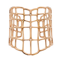 Hermes 'Niloticus Ombre' Rose Gold and Diamond Bracelet, Large Model