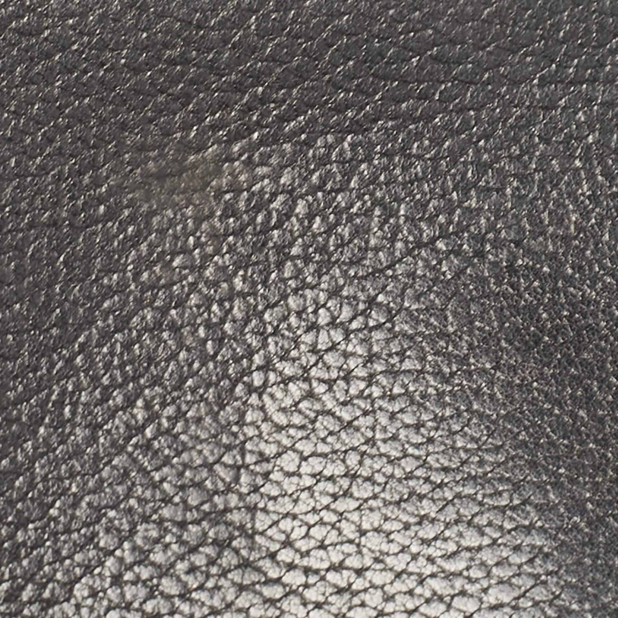 Hermes Noir Evercolor Leather Bifold Wallet 1