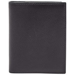 Hermès Noir Evercolor Leather Simple Agenda Cover PM