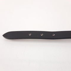 Hermes Noir& Fauve calfskin Size T2 Behapi Double Tour bracelet