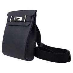 Hermès Noir Togo Leather Hac à Dos Sling Backpack PM