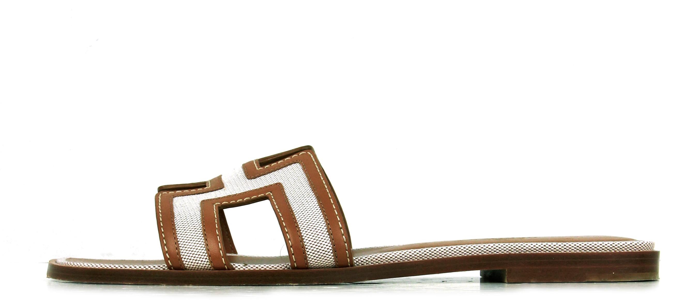 hermes sandalen damen beige