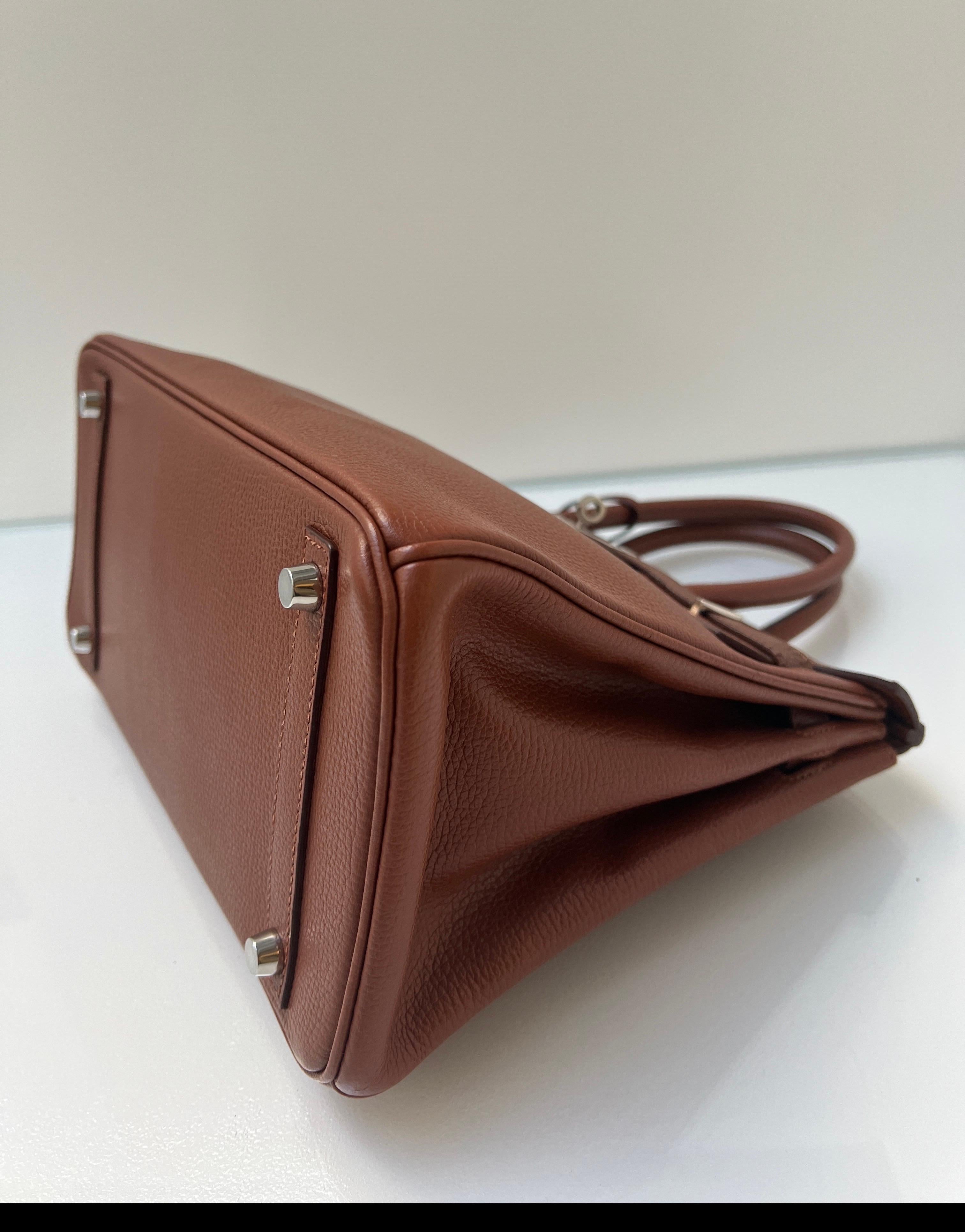 Hermes Noisette Birkin 30 Bag 5