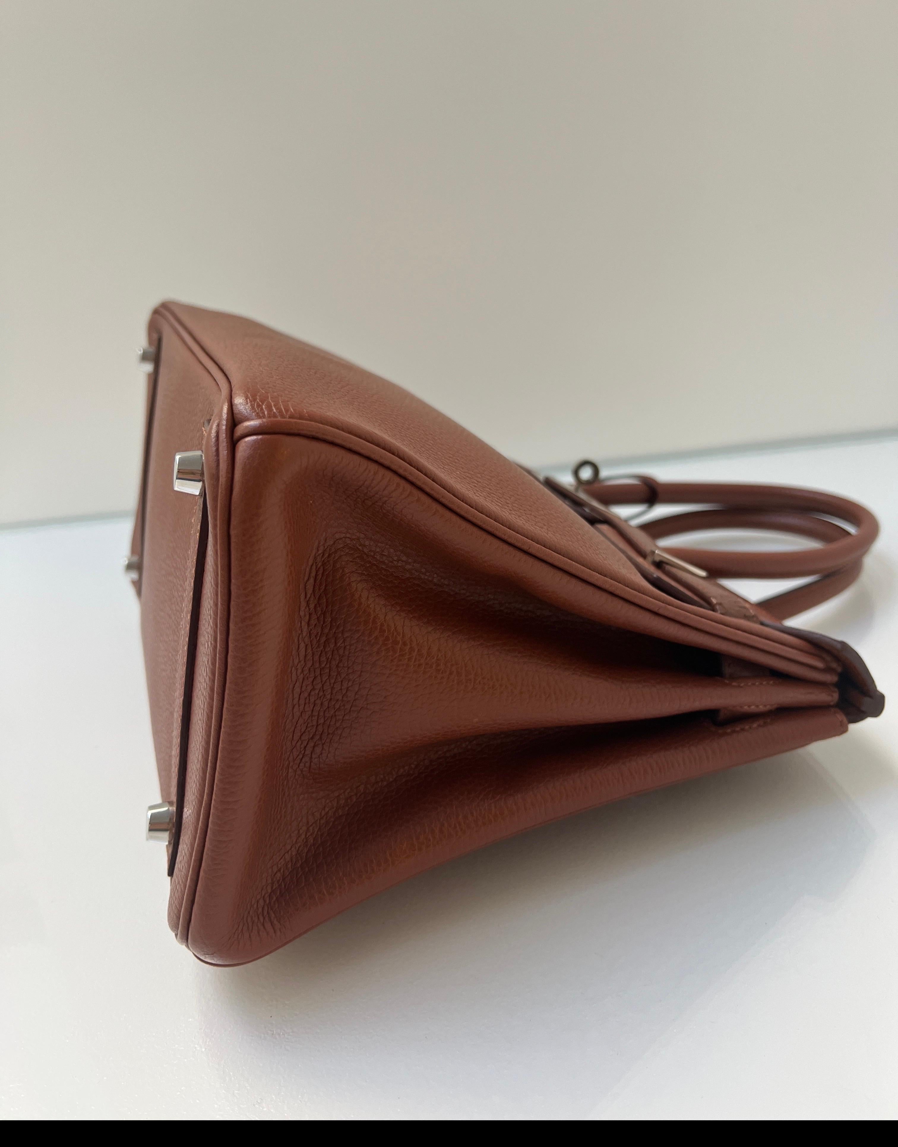 Hermes Noisette Birkin 30 Bag 6