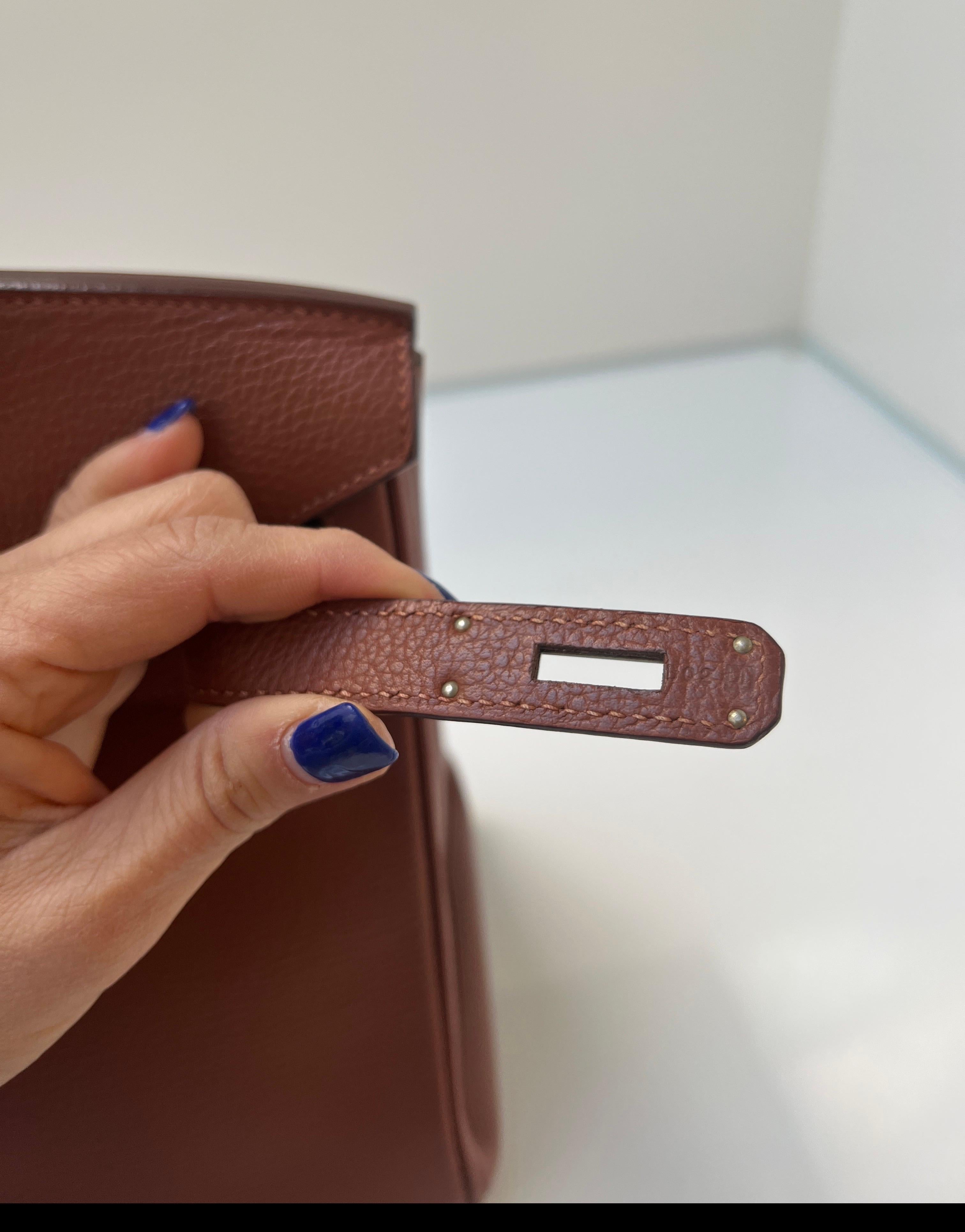 Hermes Noisette Birkin 30 Bag 7