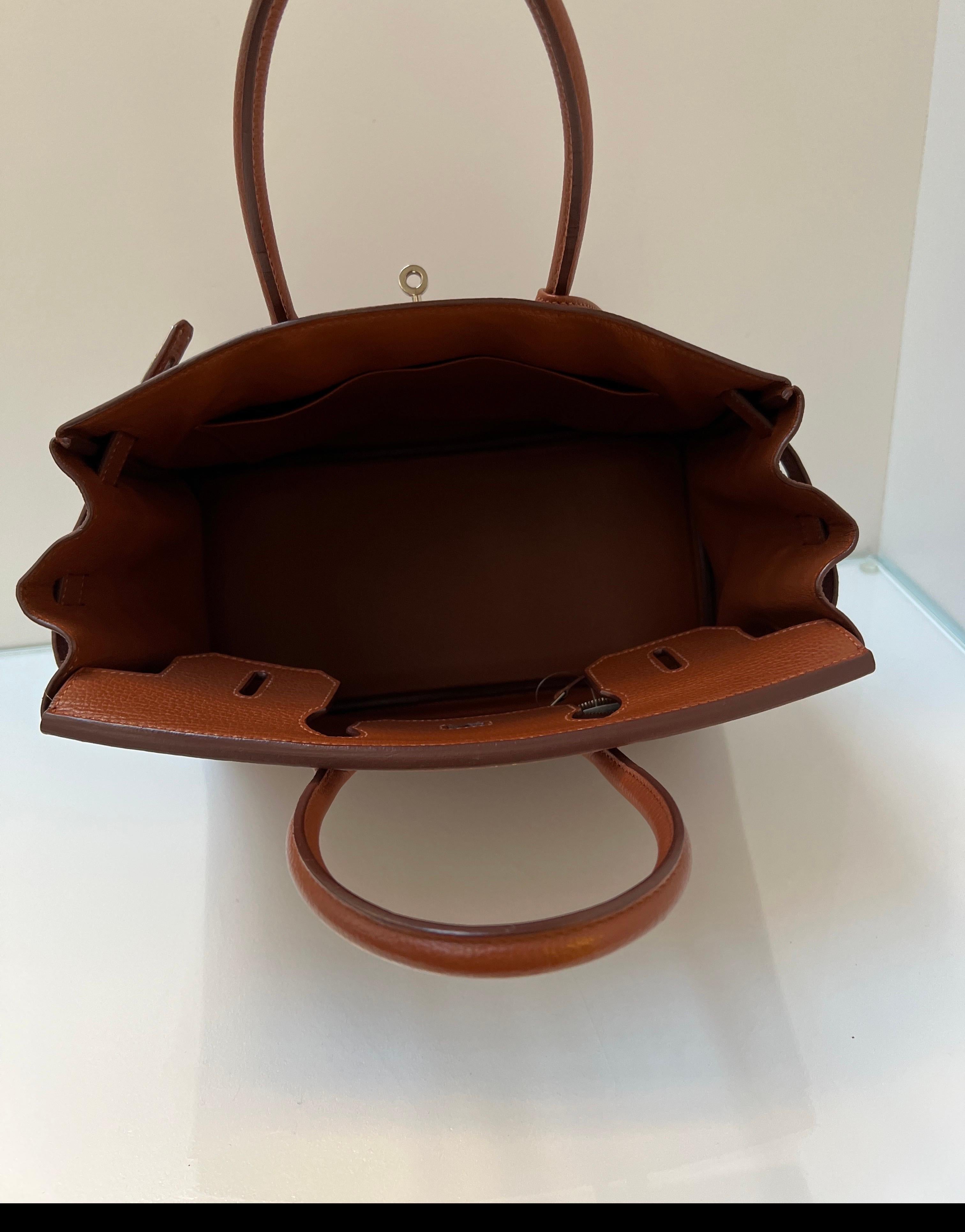 Hermes Noisette Birkin 30 Bag 11