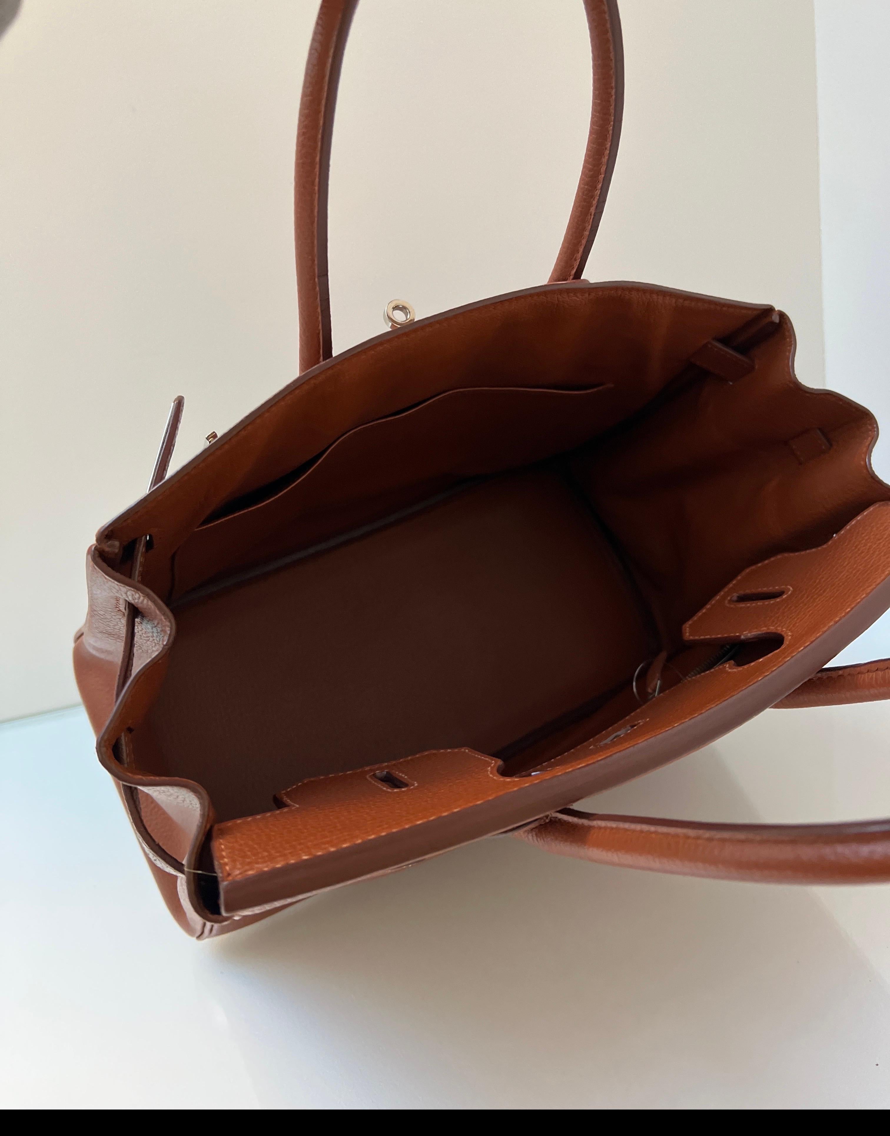 Hermes Noisette Birkin 30 Bag 13