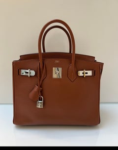 Hermes Noisette Birkin 30 Bag
