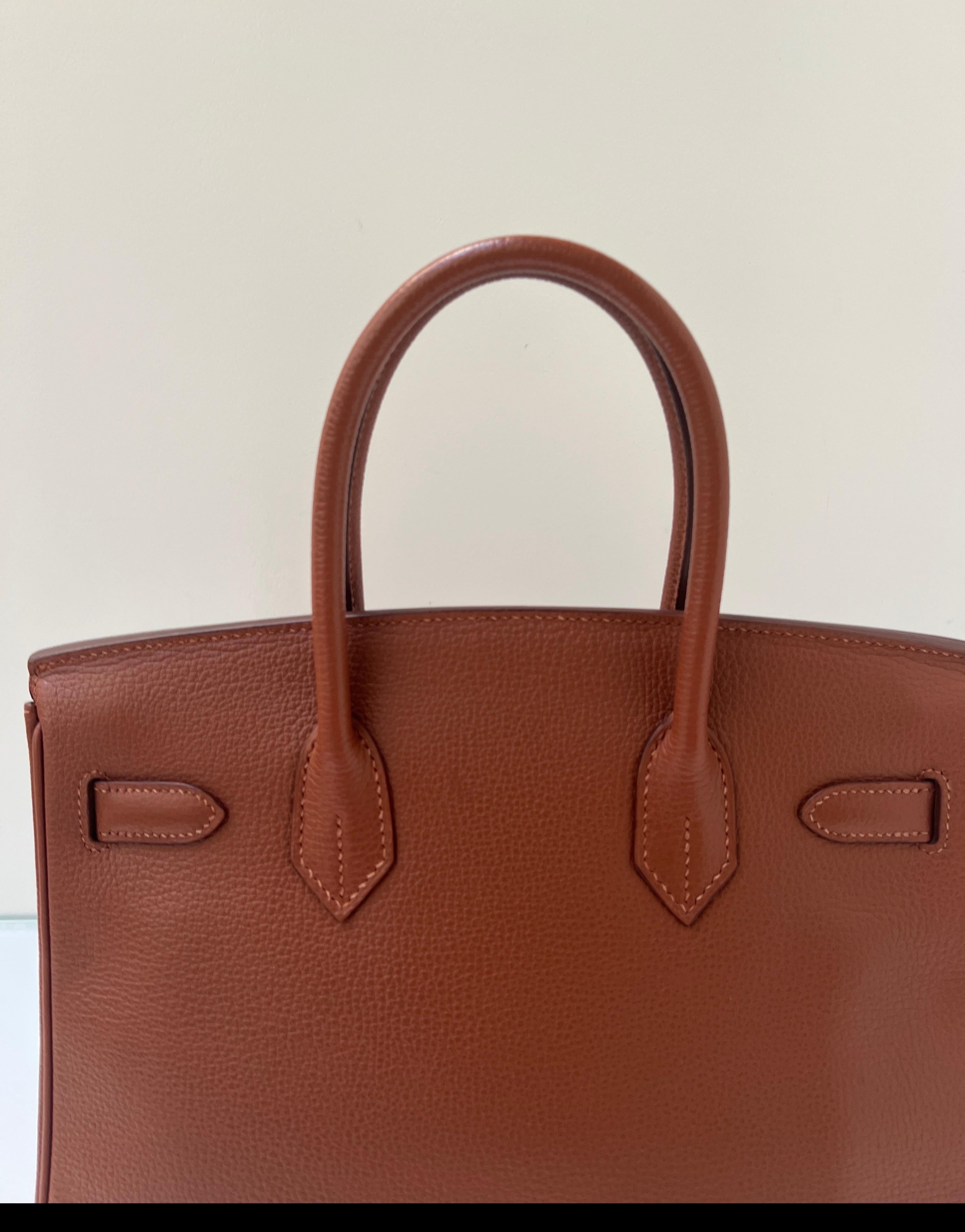 Hermes Noisette Birkin 30 Bag 1