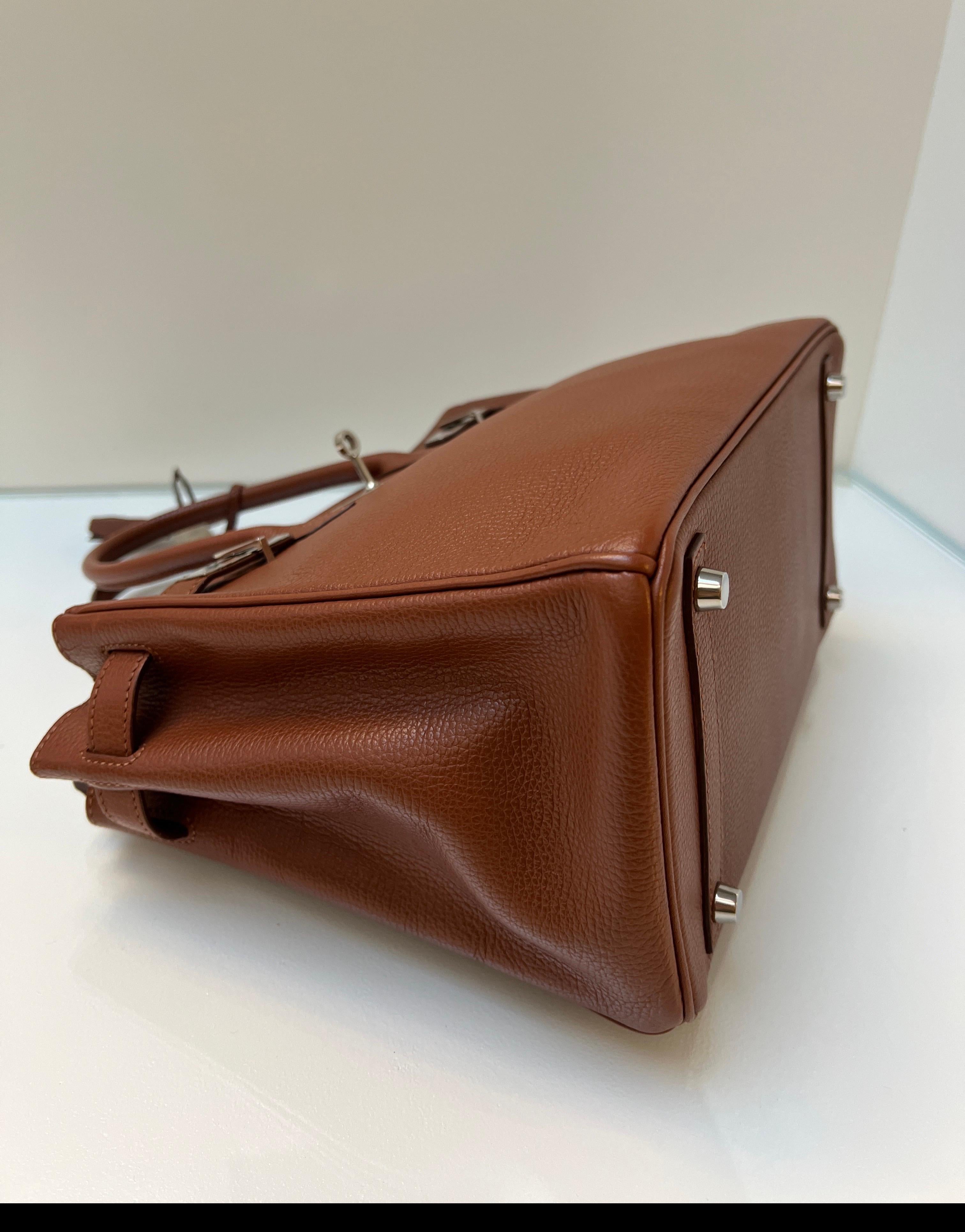 Hermes Noisette Birkin 30 Bag 4