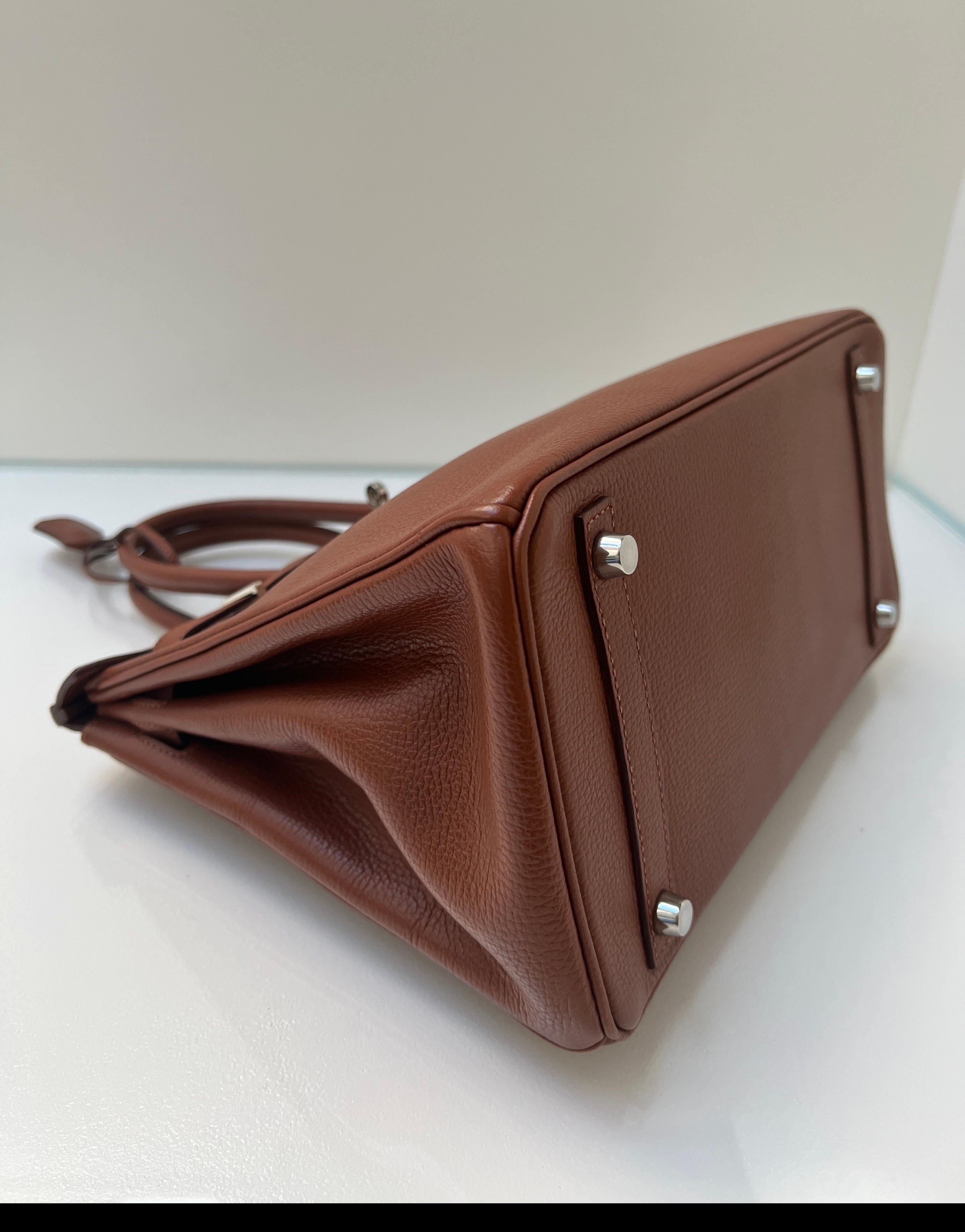 Hermes Noisette Birkin 30 Bag 4
