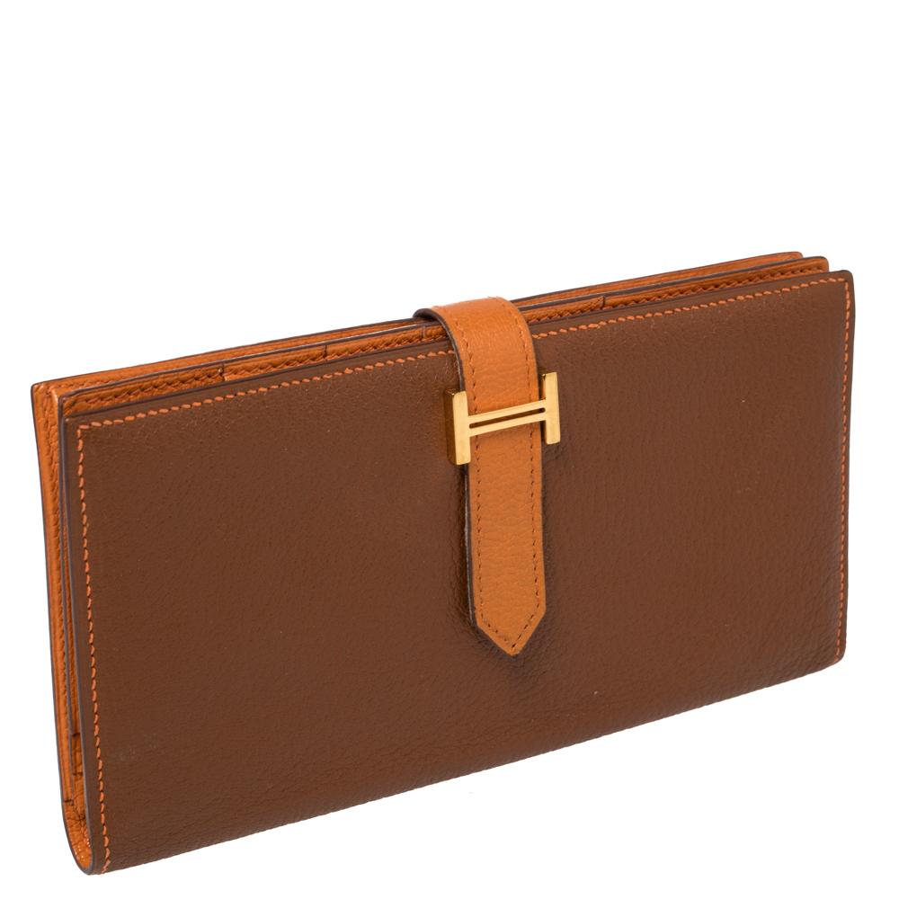 hermes bearn gusset wallet