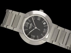Hermes Nomade Mens 37mm Uncommon Auto-Quartz Watch - Stainless Steel