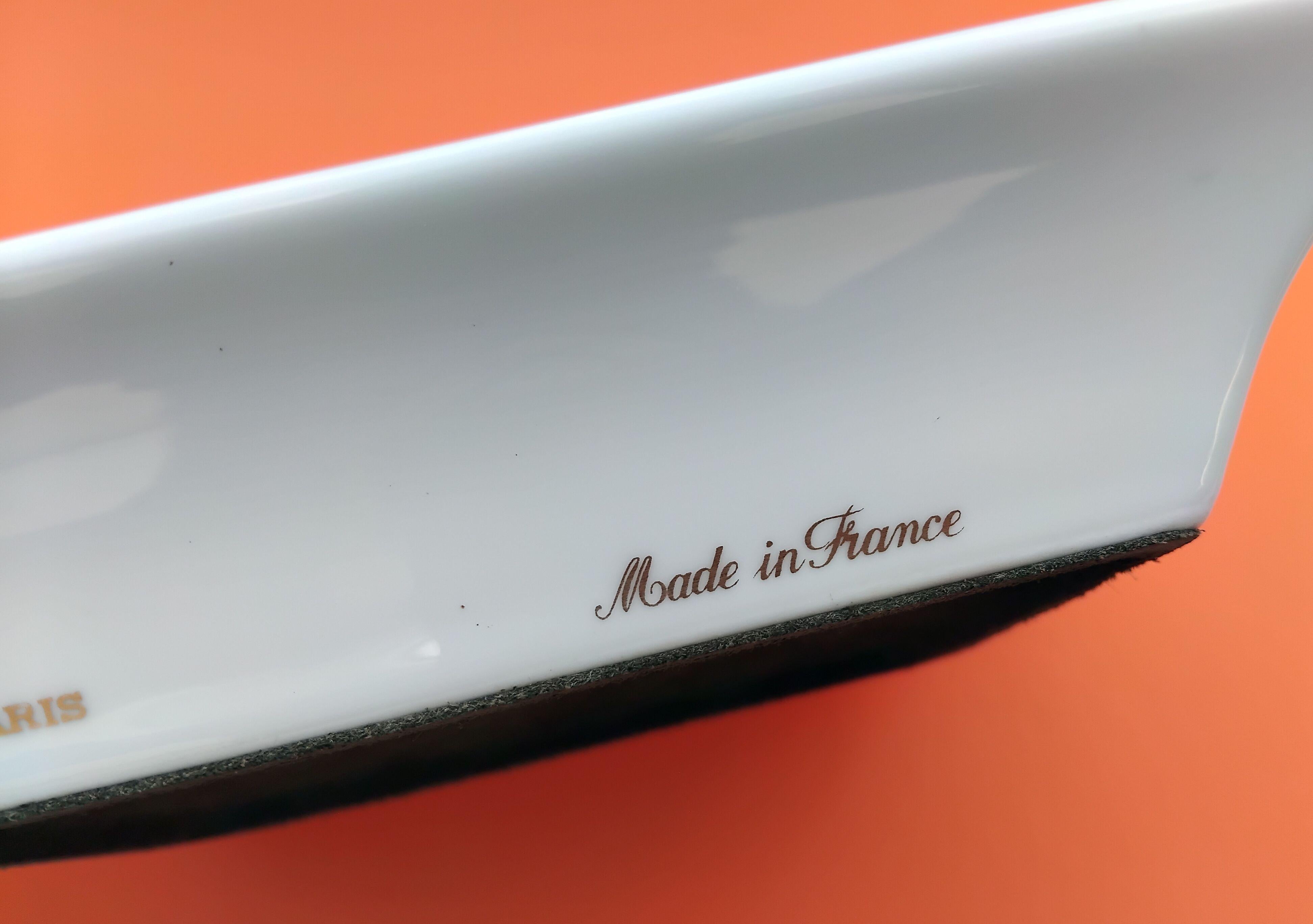 Hermès Noordeinde Paleis Royal Palace Cendrier Porcelaine Or The Netherlands en vente 8