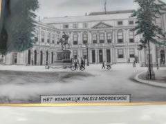Hermès Noordeinde Paleis Palazzo Reale Posacenere Porcellana Oro Paesi Bassi