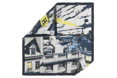 Foulard "Nuit au Faubourg" d'Hermès