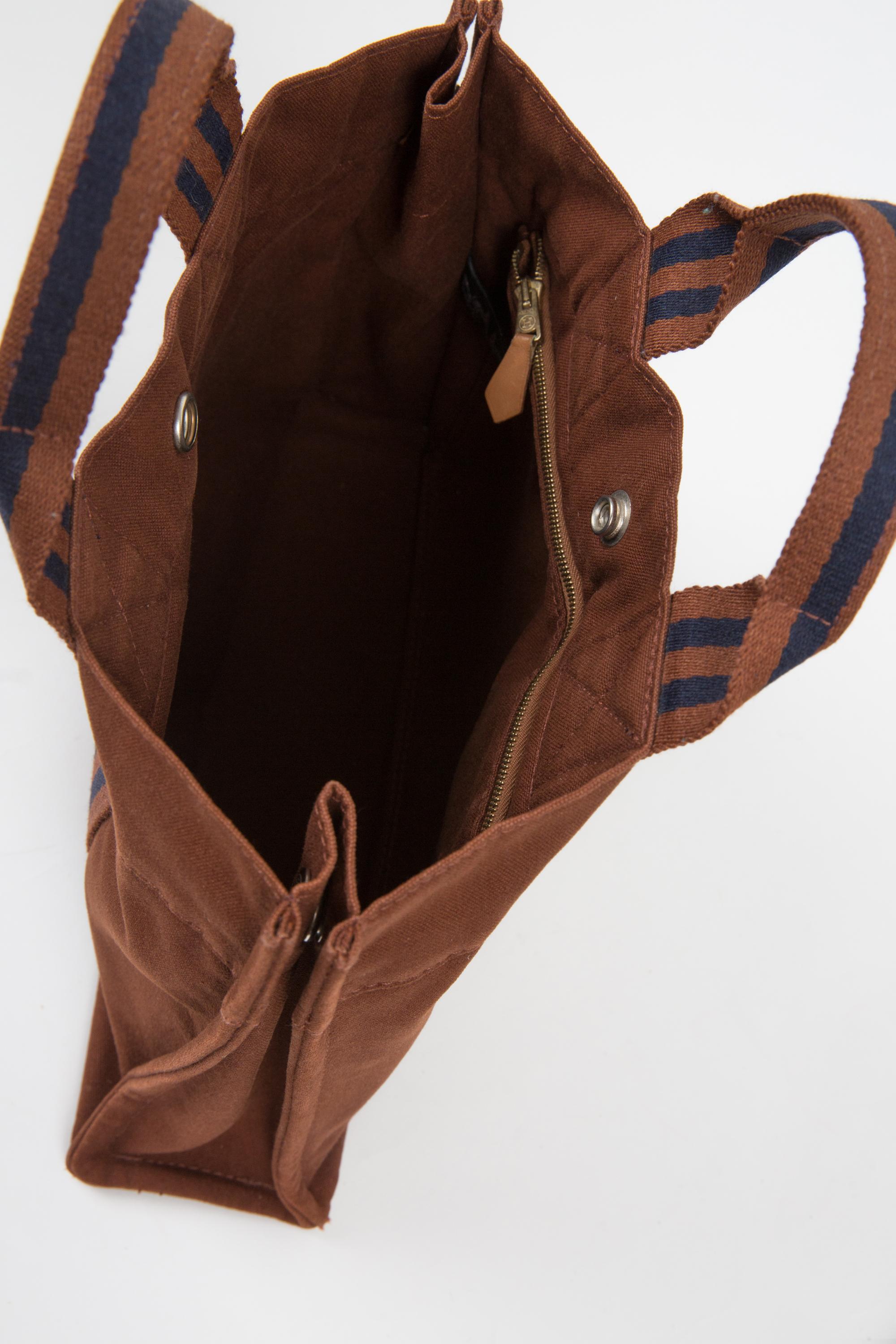 Hermes Nut Cotton Toto PM Tote Bag 1