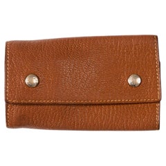 Hermes Nut Soft Leather Six Hook Clous de Selle Key Case