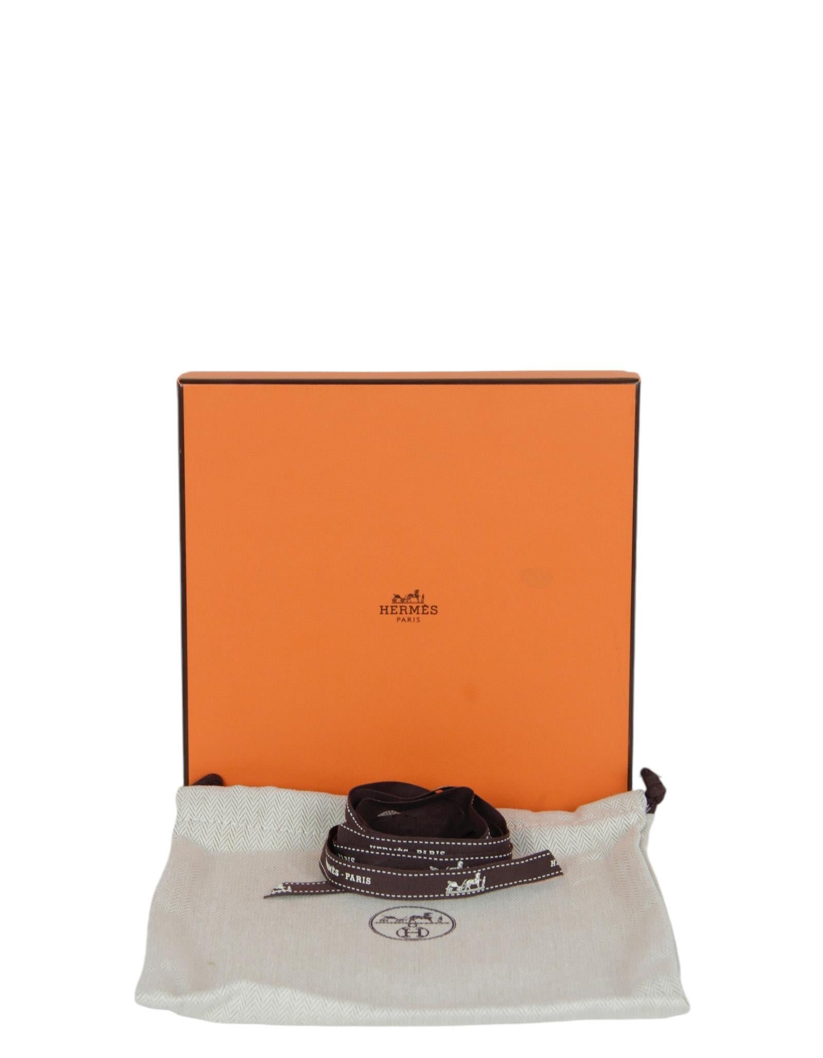 Hermes NWT Rosso/Blu Epsom 32mm H Speed Belt sz 105 in vendita 3