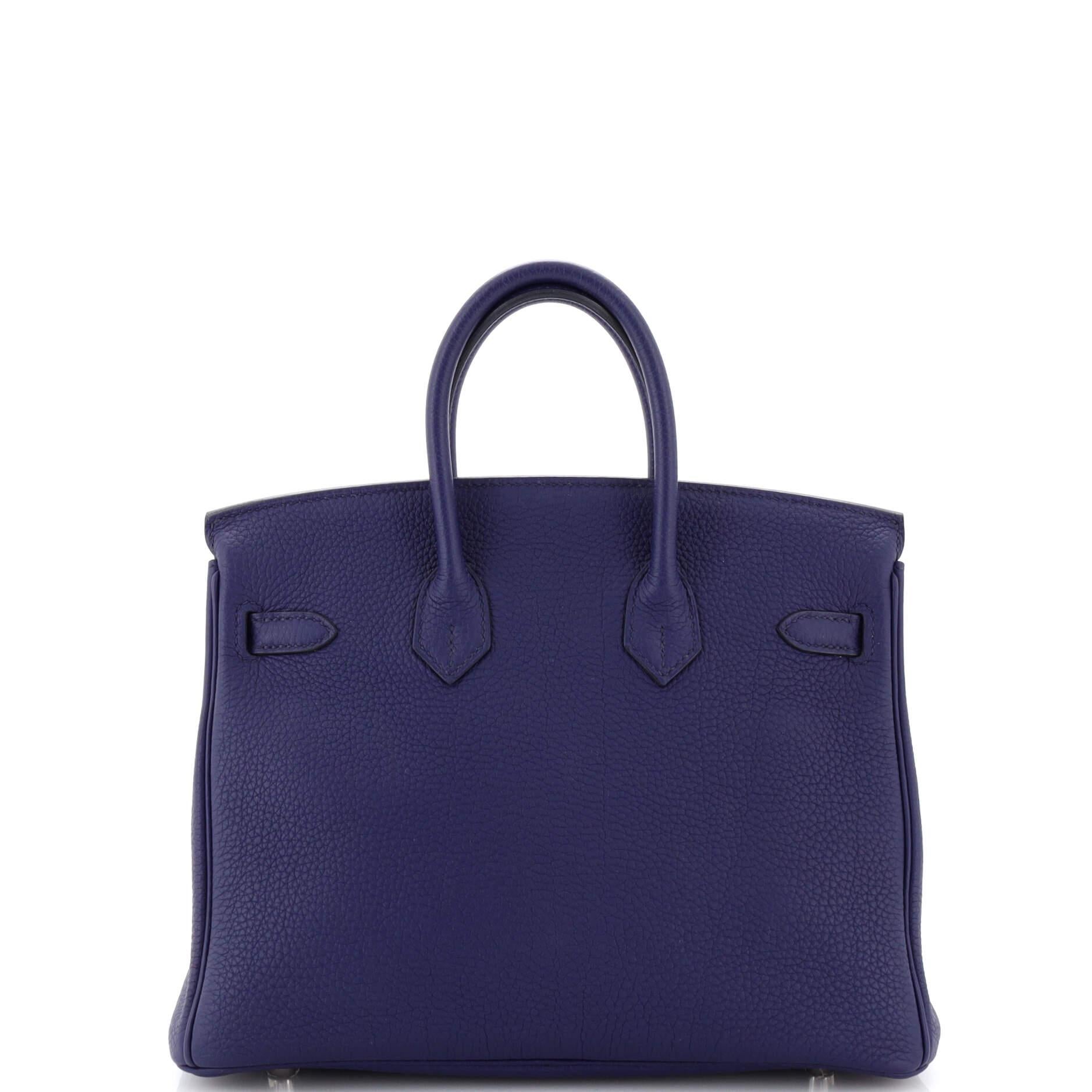Women's or Men's Hermes Officier Birkin Bag Limited Edition Togo with Swift 25