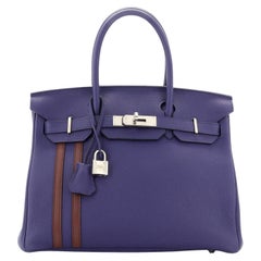 Hermes Officier Birkin Bag Limited Edition Togo with Swift 30