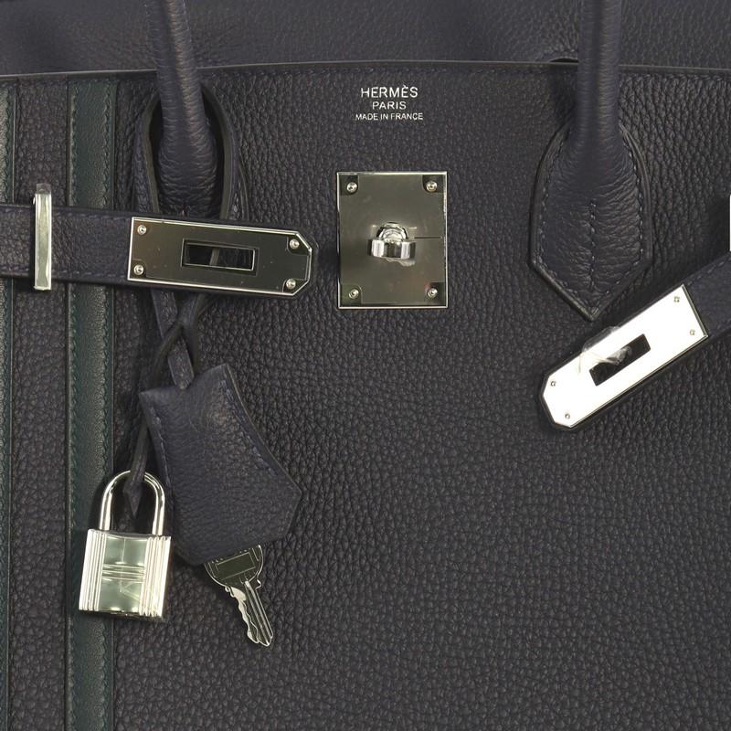 Women's Hermes Officier Birkin Handbag Limited Edition Togo with Swift 30