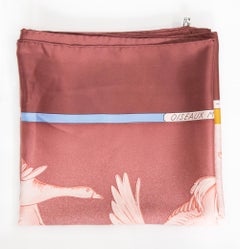 Hermes Oiseaux Migrateurs by C. Latham Silk Scarf