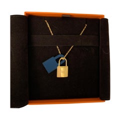 Hermes O'Kelly pendant, small model Blue Gold