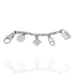 Hermès Olga Breloque Silver-Tone Bag Charm