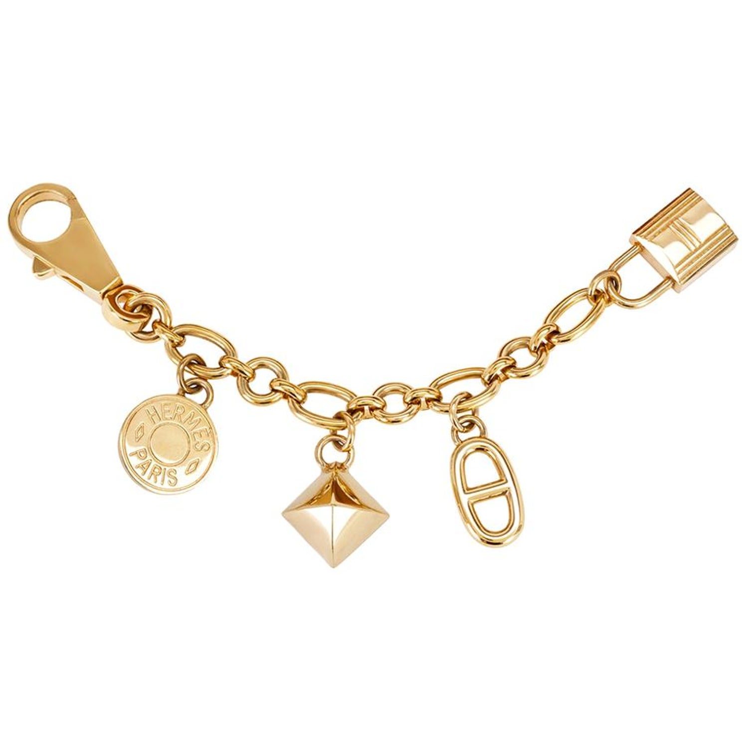 Hermes Breloque Olga Bag Charm Amulette Key Holder Small Good – AMORE  Vintage Tokyo