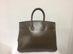 Hermès Olive double color 35 cm Birkin Bag