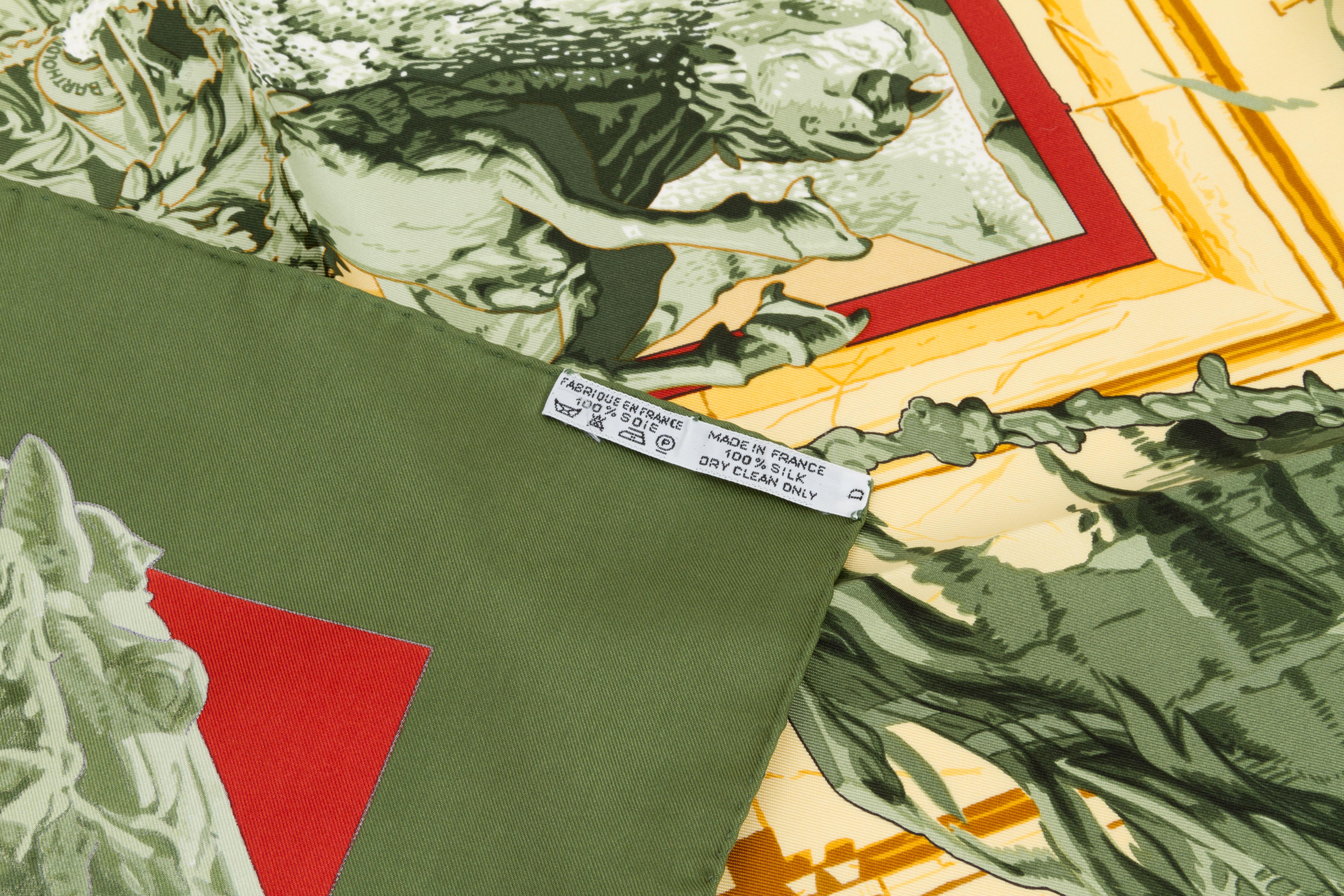 Brown Hermes Olive Green 