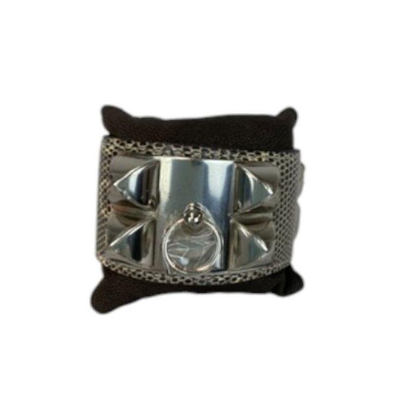 Hermès Ombré Niloticus Lizard Collier De Chien Bracelet 2