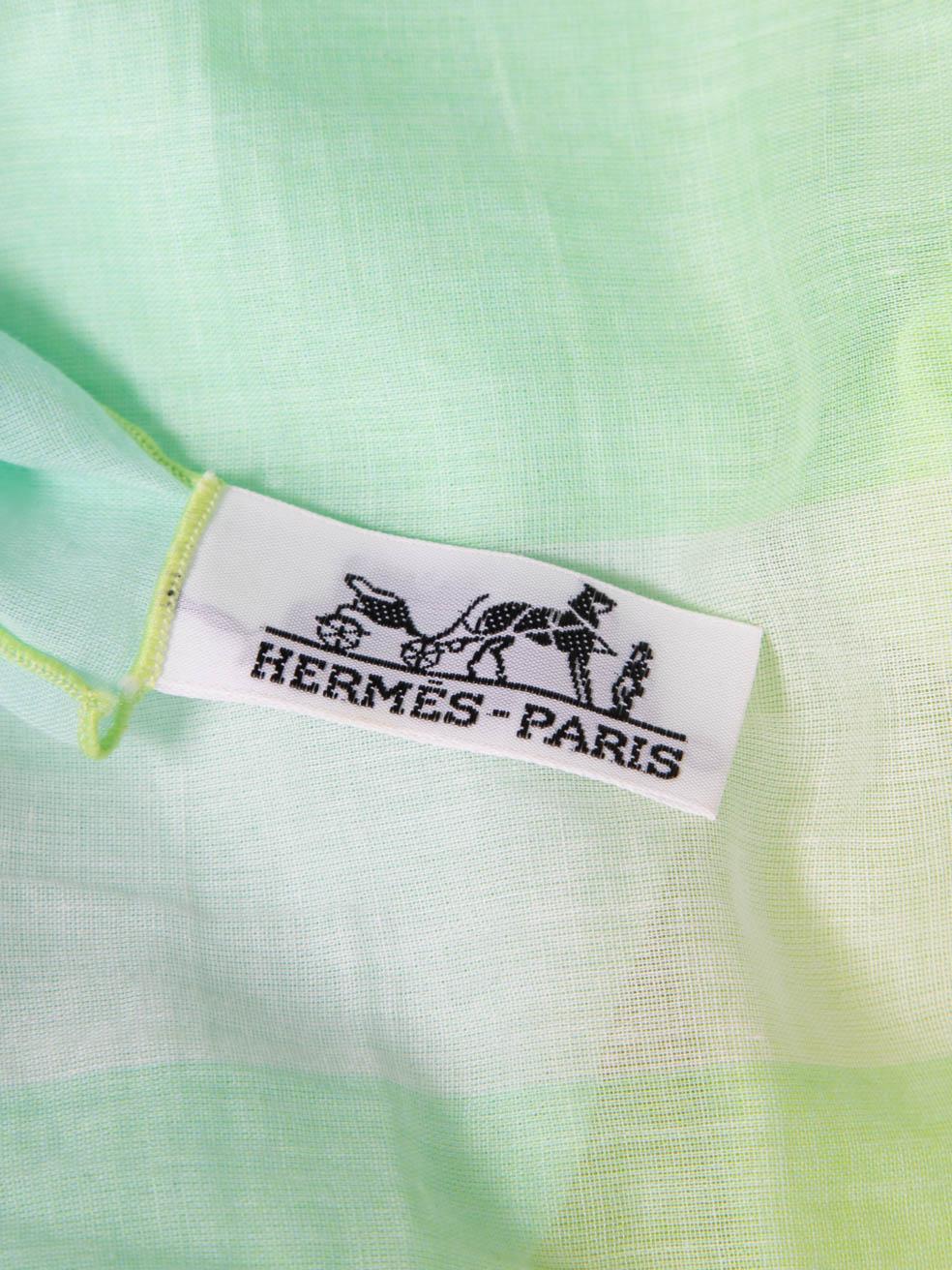 Hermès Ombré Rectangle Scarf For Sale 5