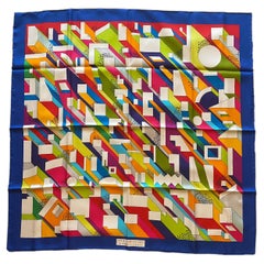 Hermes On a Summer Day Silk Scarf -Nigel Peake. With tags.