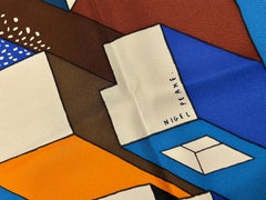 Hermes On Summer Day Silk Shawl 140cm