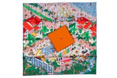 Hermès "On the Beach" Silk Scarf BNIB