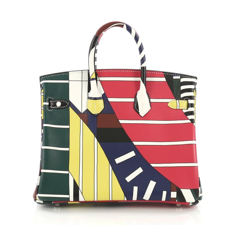 Hermes One Two Three and Away We Go Birkin Bag Limited Edition Printed ...