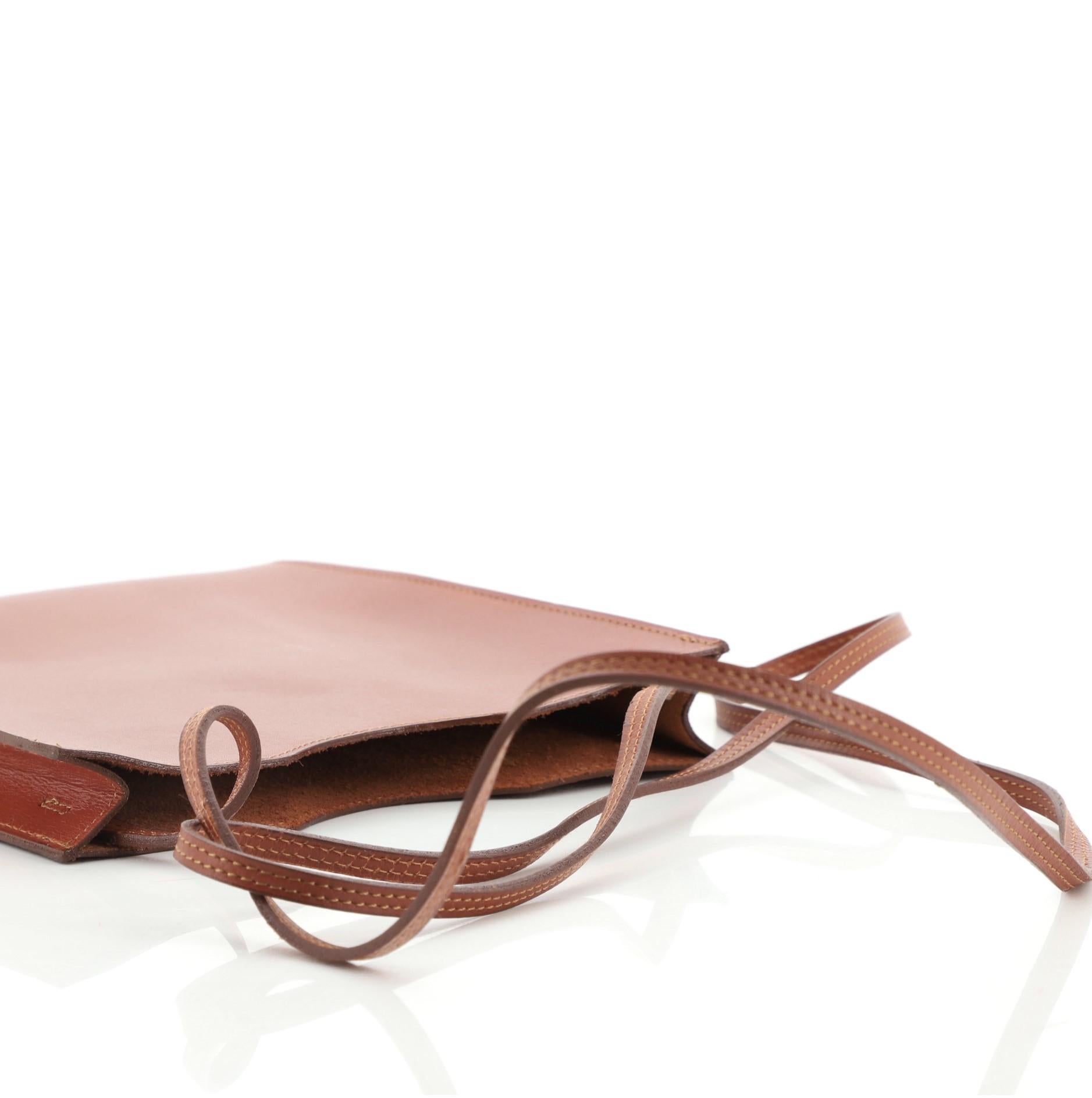 Hermes Onimaitou Handbag Leather 3
