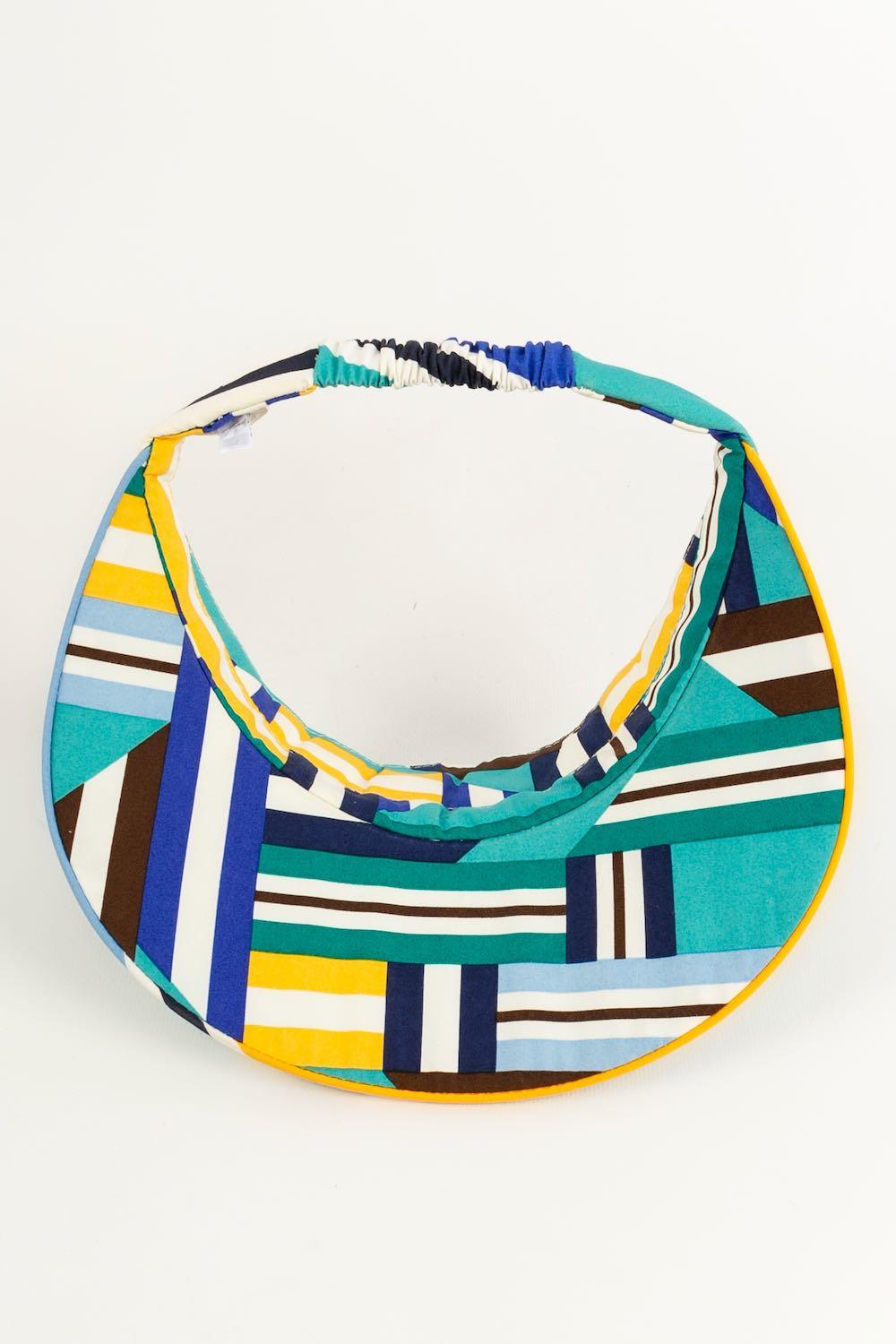 Donna Hermès Cappello aperto con visiera in Fabrice in vendita